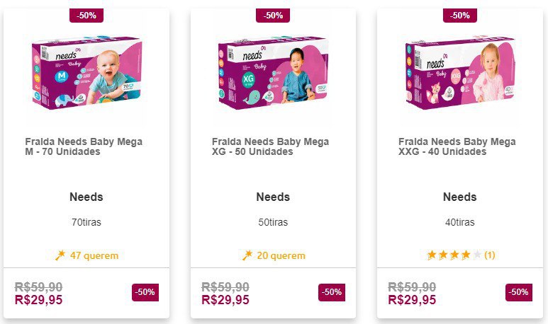 🛍   BLACK FRALDAS | 48H de Ofertas