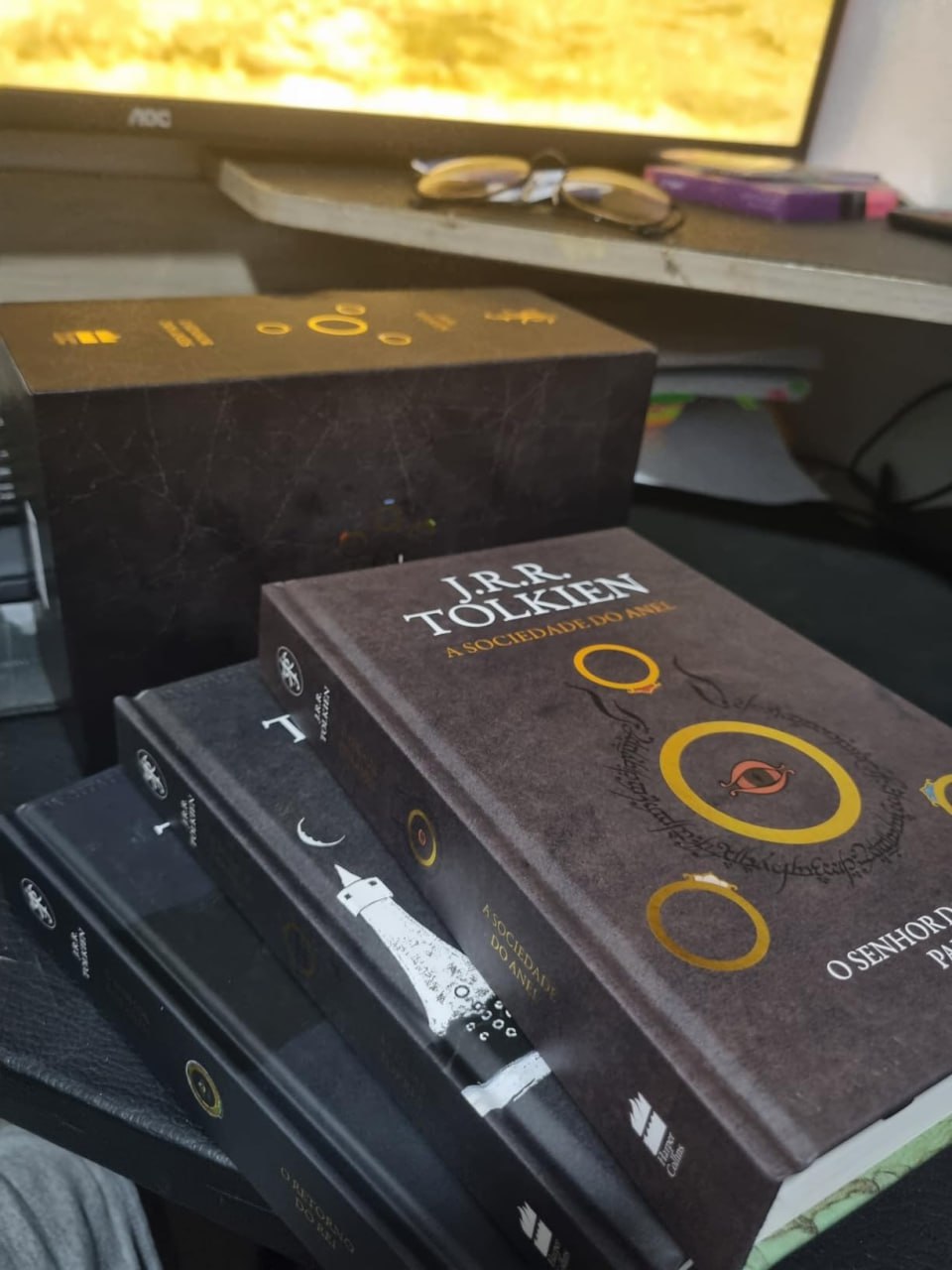 Coleçao LINDA do SENHOR DO ANEIS em CAPA DURA por R$ 99🔥Custa mais de R$ 200 normalmente