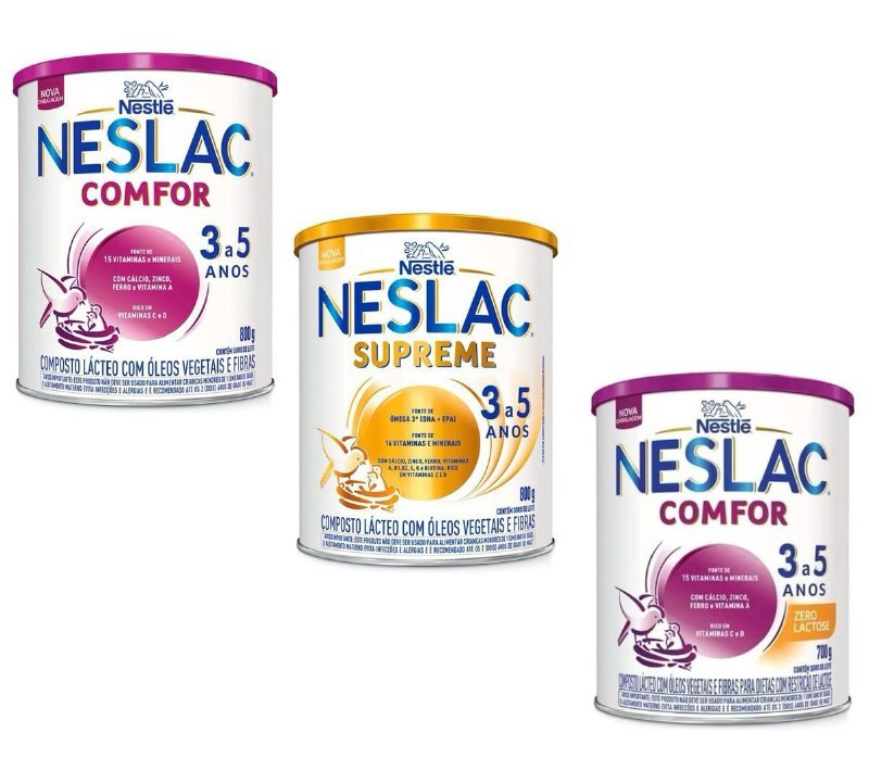 Composto Lácteo Neslac 800g