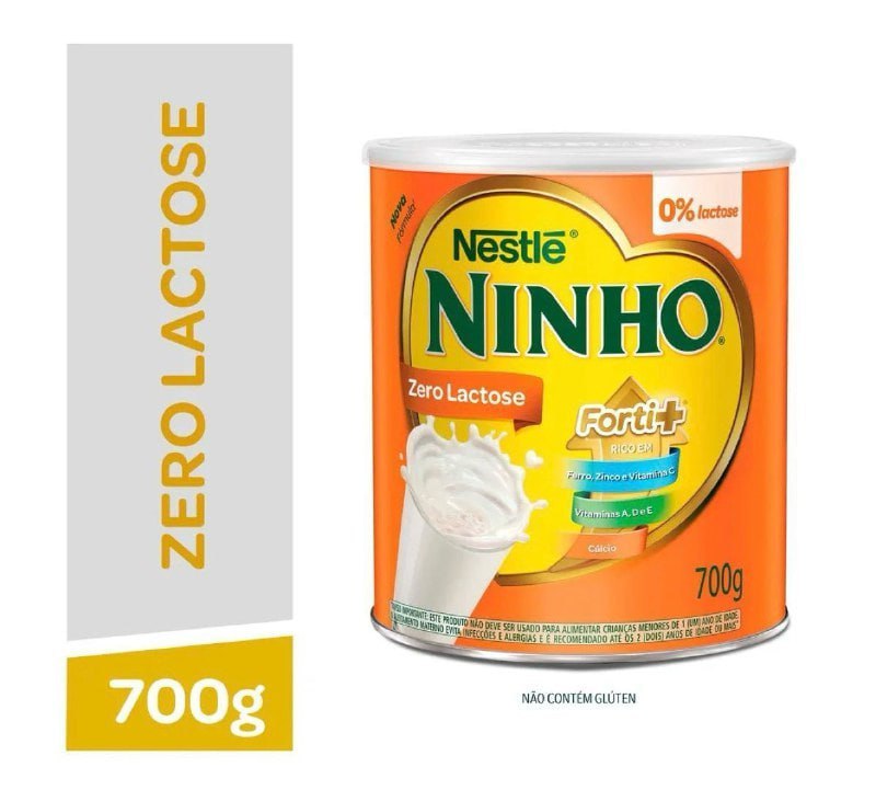 Composto Lácteo Ninho Forti+ Zero Lactose 700g