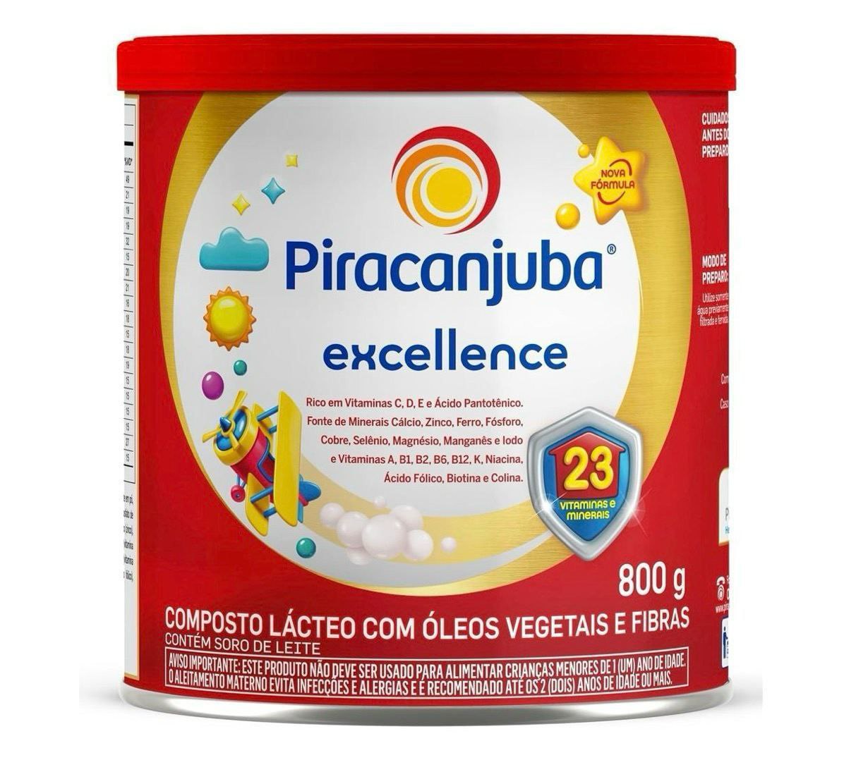 Composto Lácteo Piracanjuba Excellence 800g