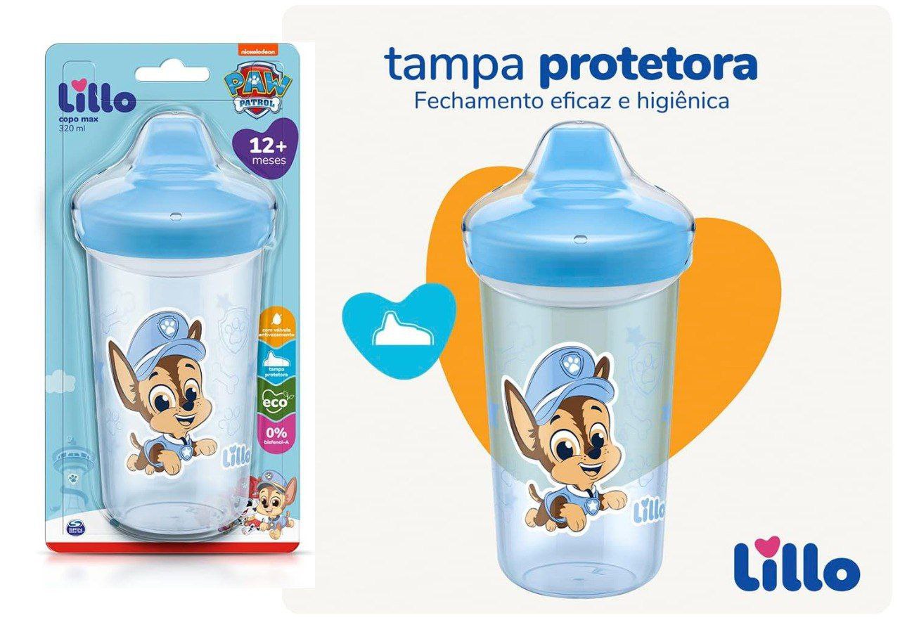 Copo de Treinamento Max Patrulha Canina 320ml - Lillo