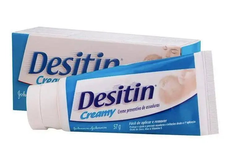 Creme Preventivo de Assaduras Creamy Aloe, Desitin, 57g
