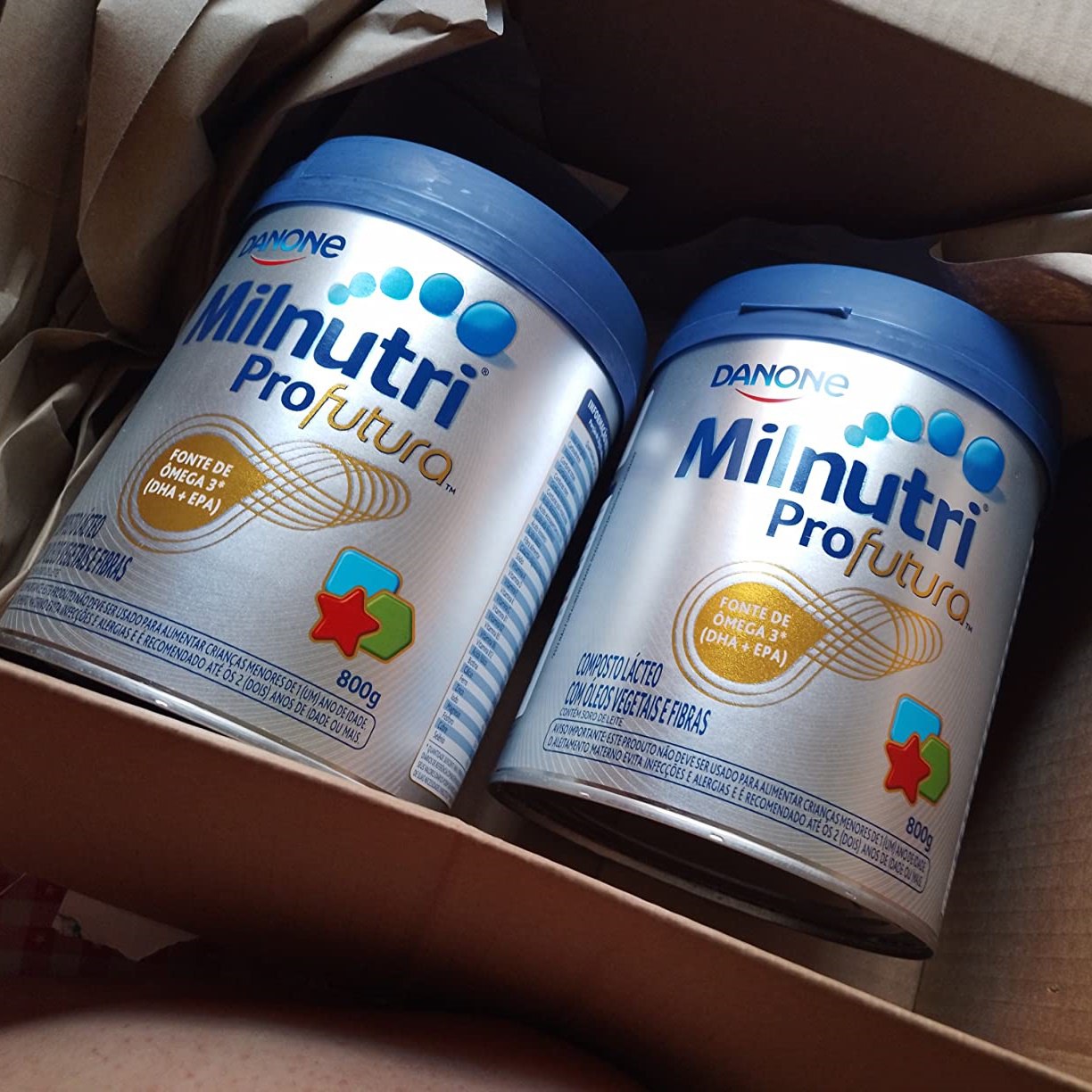 Danone Nutricia Milnutri Profutura - Composto Lácteo desenvolvido para crianças à partir dos 3 anos, 800g