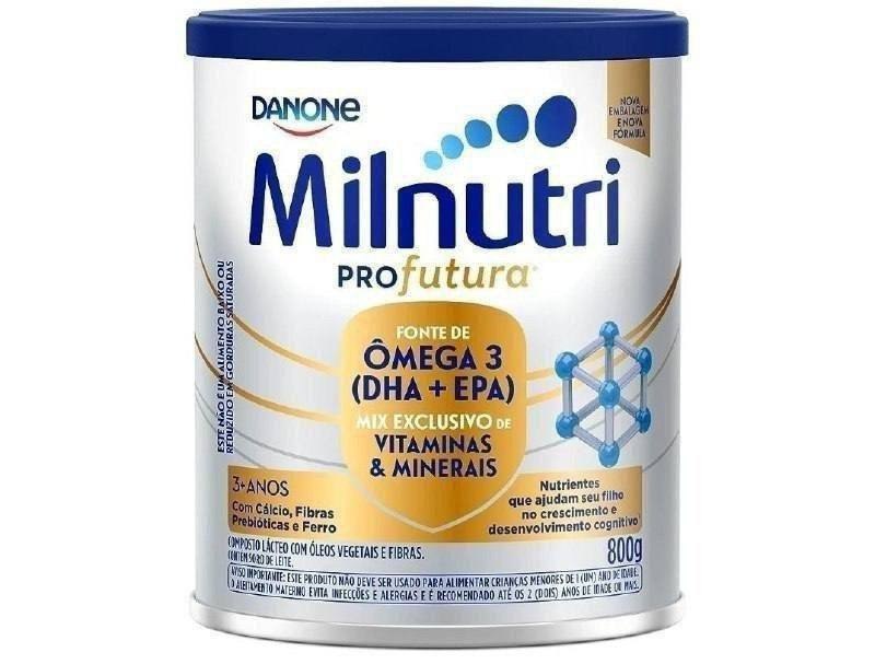Danone Nutricia Milnutri Profutura - para crianças à partir dos 3 anos, 800g