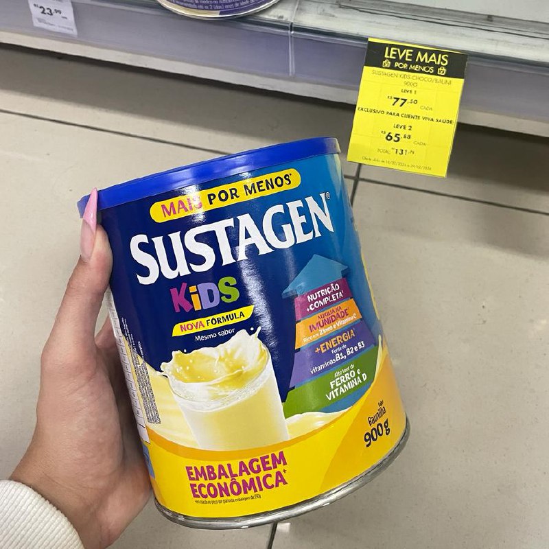 É QUASE 1KG 🏃‍♀️🏃‍♀️Compensa Demaissss ‼️ Custa quase R$80 na farmácia 😯
