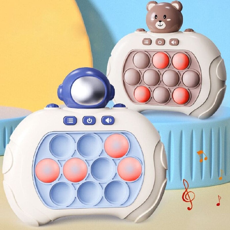 Fast Push Game Pop It Mini Gamer Console Anti Stress Eletrônico
