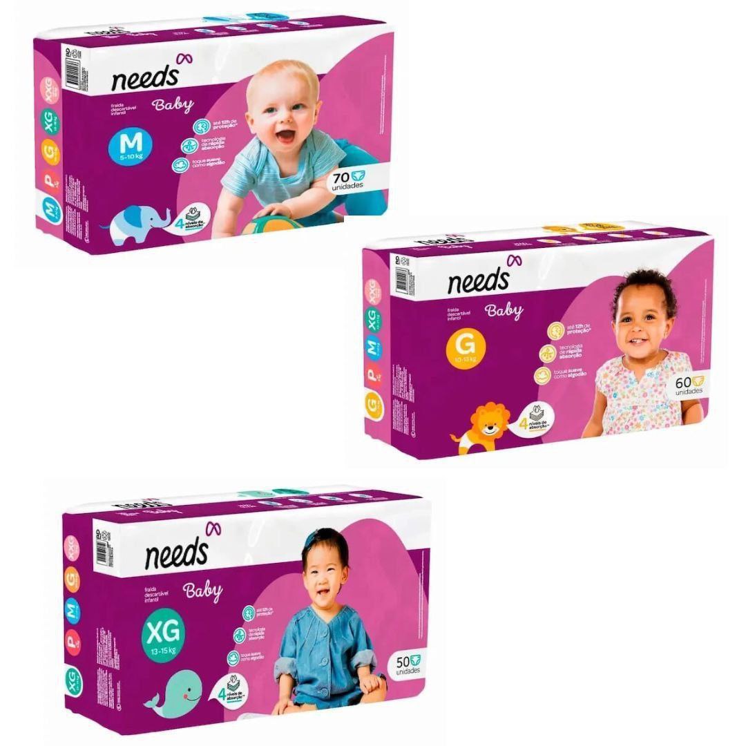 Fralda Needs Baby Mega