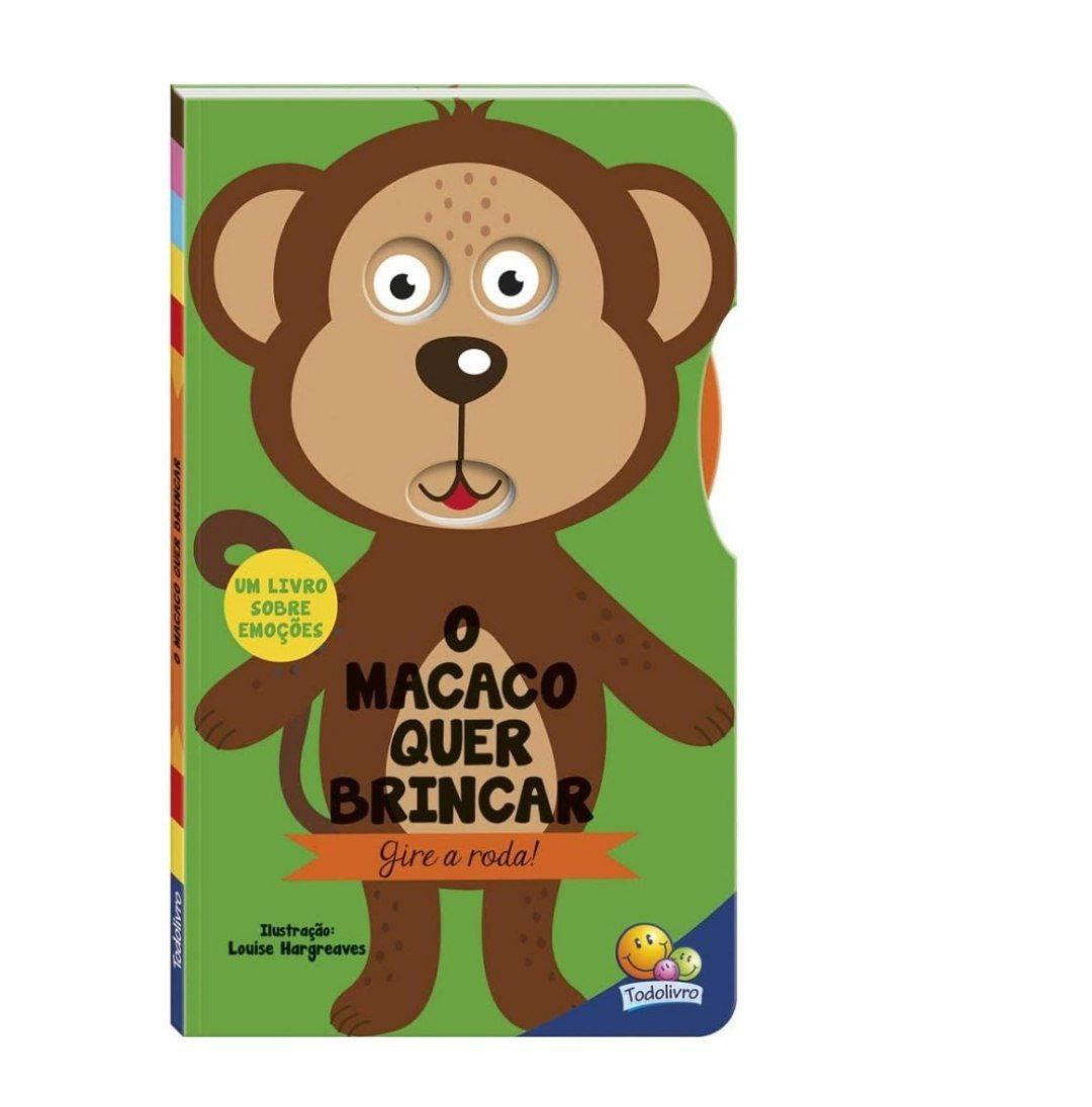 Gire o Disco! Um livro sobre Emoções: Macaco