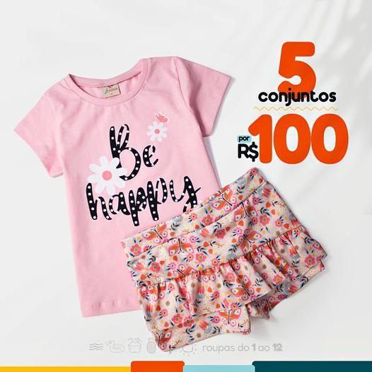 Leve 5 Conjuntos por Apenas R$ 100