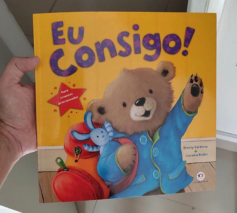 Livro Eu consigo!: Para crianças determinadas