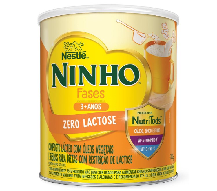 Ninho Composto Lácteo Ninho Fases Zero Lactose 700G