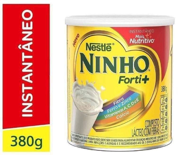 Ninho Nestlé Forti+ Composto Lácteo Lata 380 G