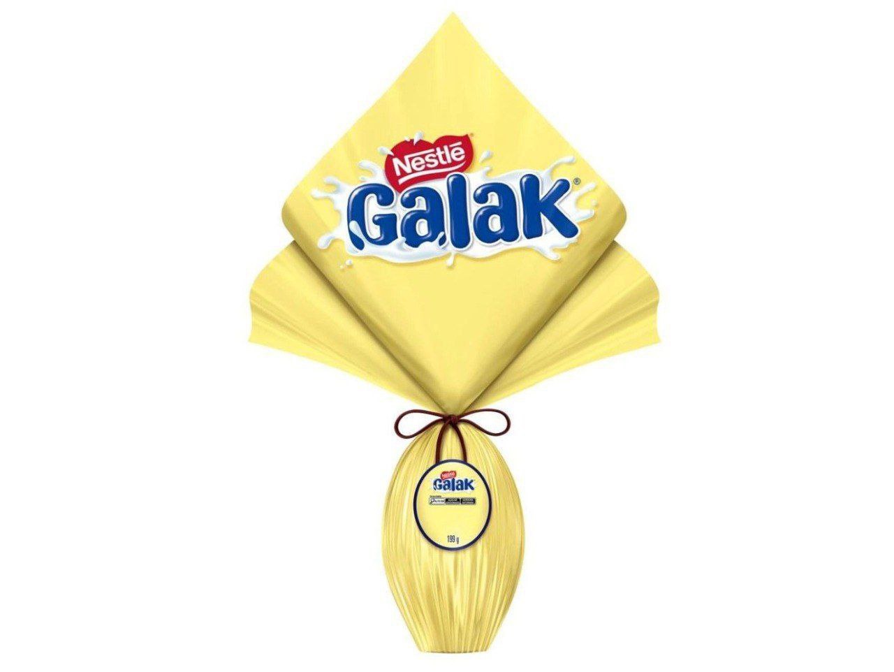 Ovo De Páscoa Chocolate Branco Galak Nestlé 199g