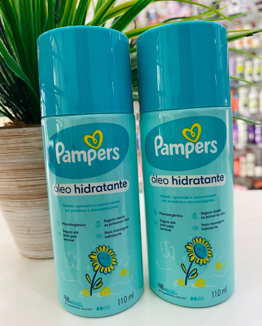Perfeito para hidratar e massagear  suavemente o bebê 🥰🤏🏼