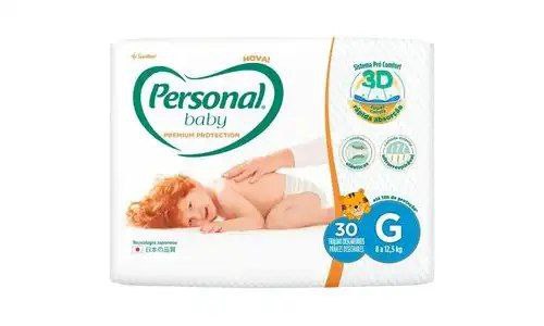 Personal Fralda Baby Premium Protection Grande 30Pads
