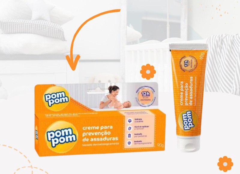 Pomada Pom Pom Anti Assaduras 90g