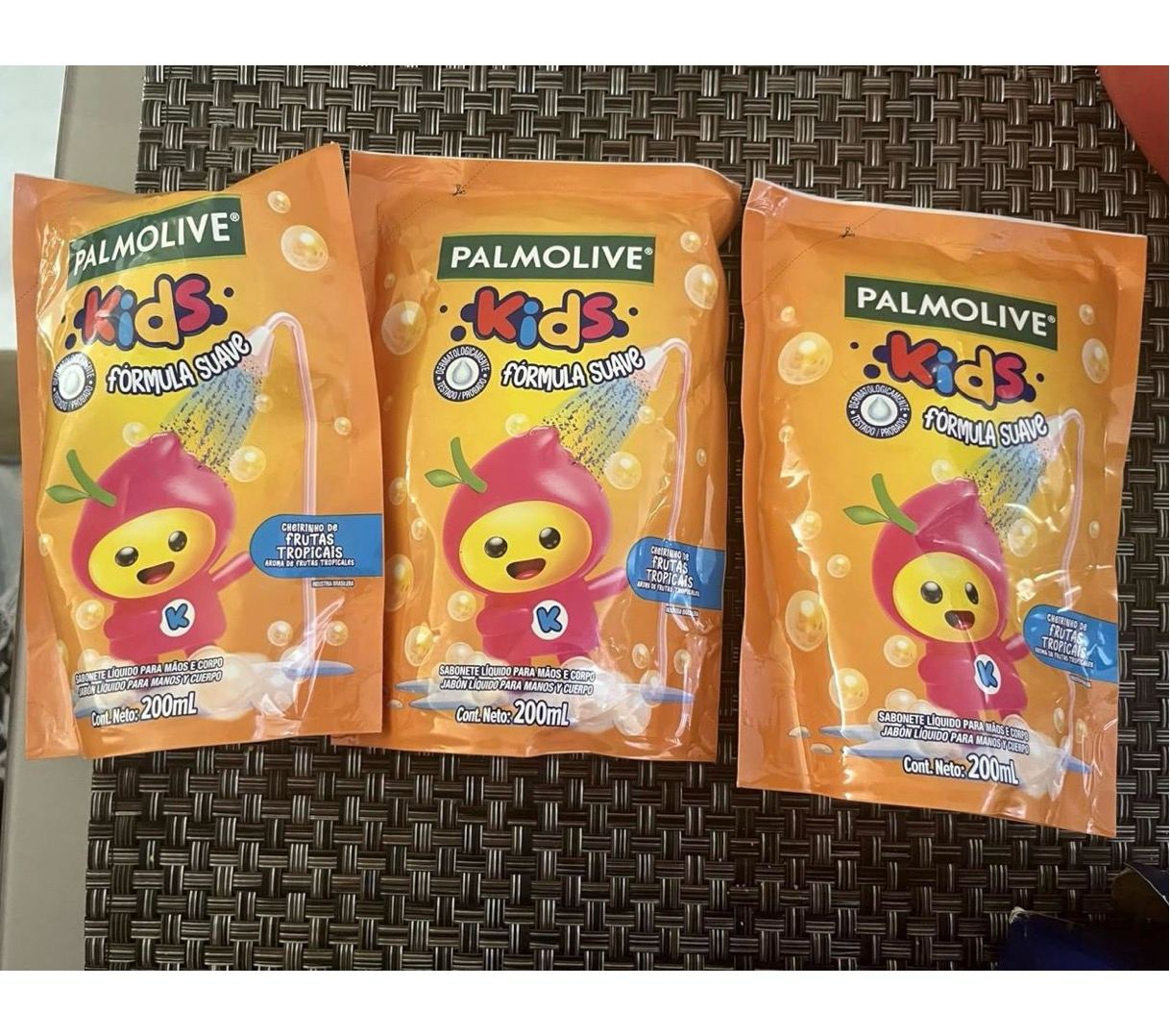 Refil Sabonete Líquido Infantil Palmolive Kids 200ml