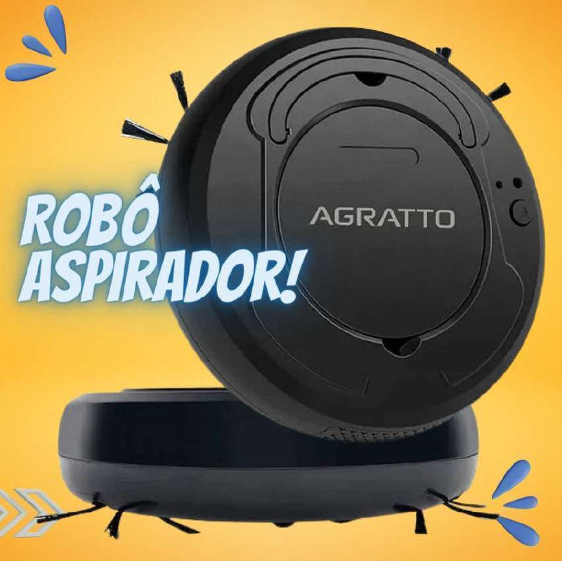 🤖 Robô Aspirador USB 3W - Baratinho 😉
