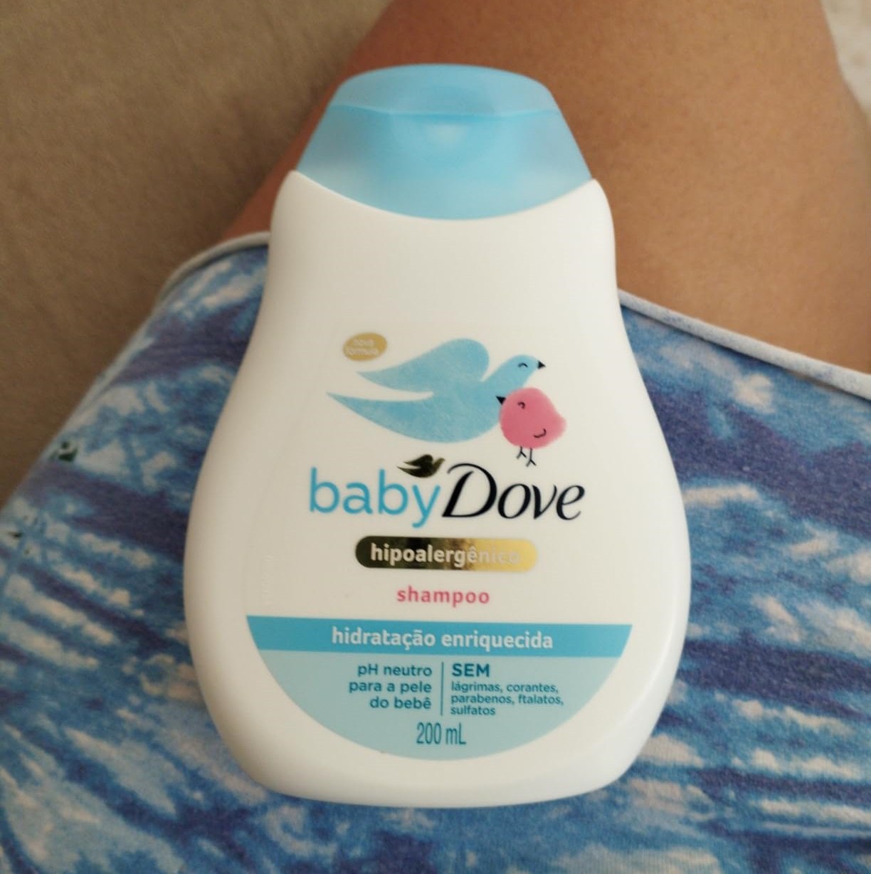 Shampoo Baby Dove Hidratação Enriquecida 200ml