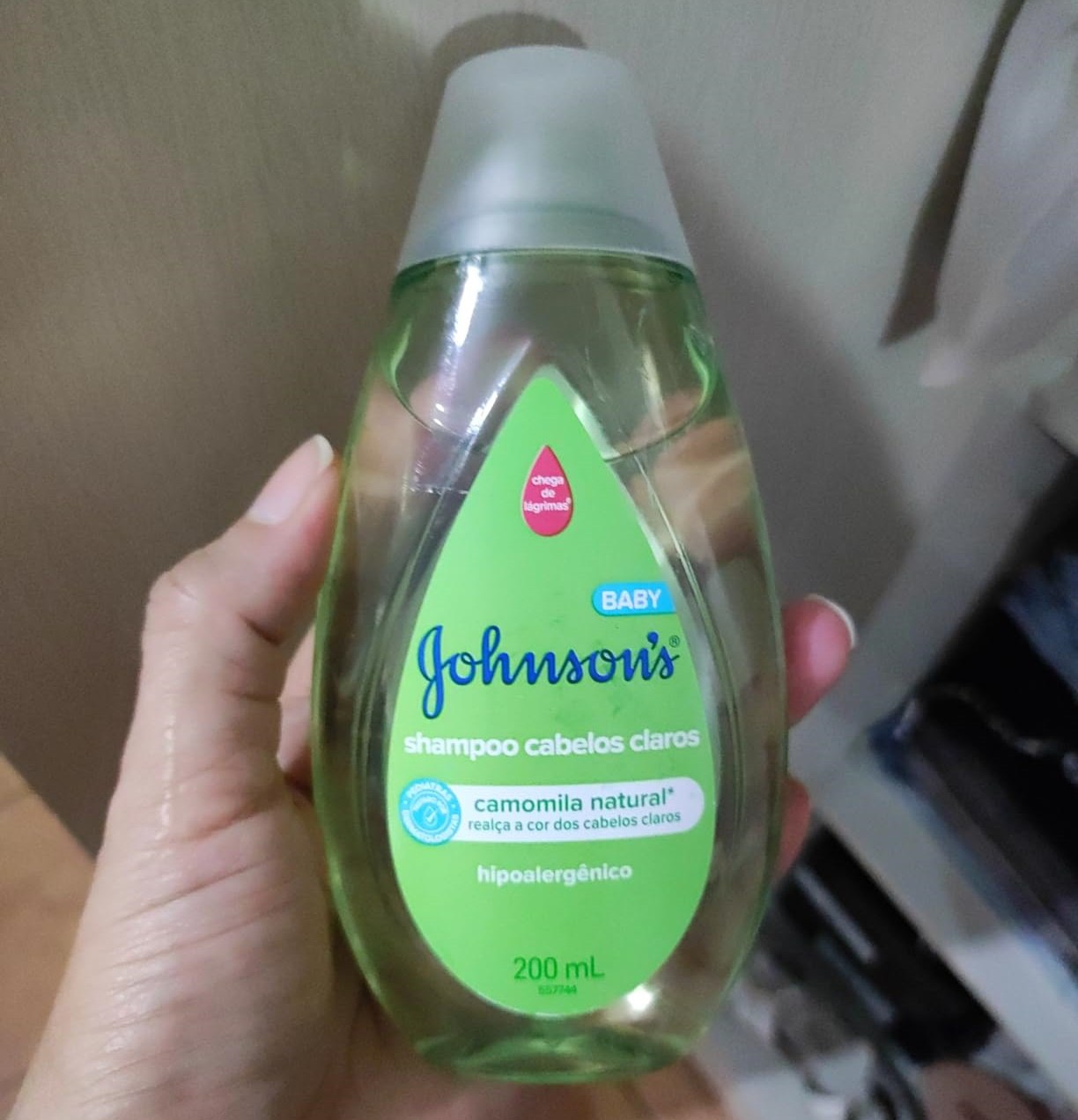 Shampoo Cabelos Claros, Johnson'S Baby, 200 Ml
