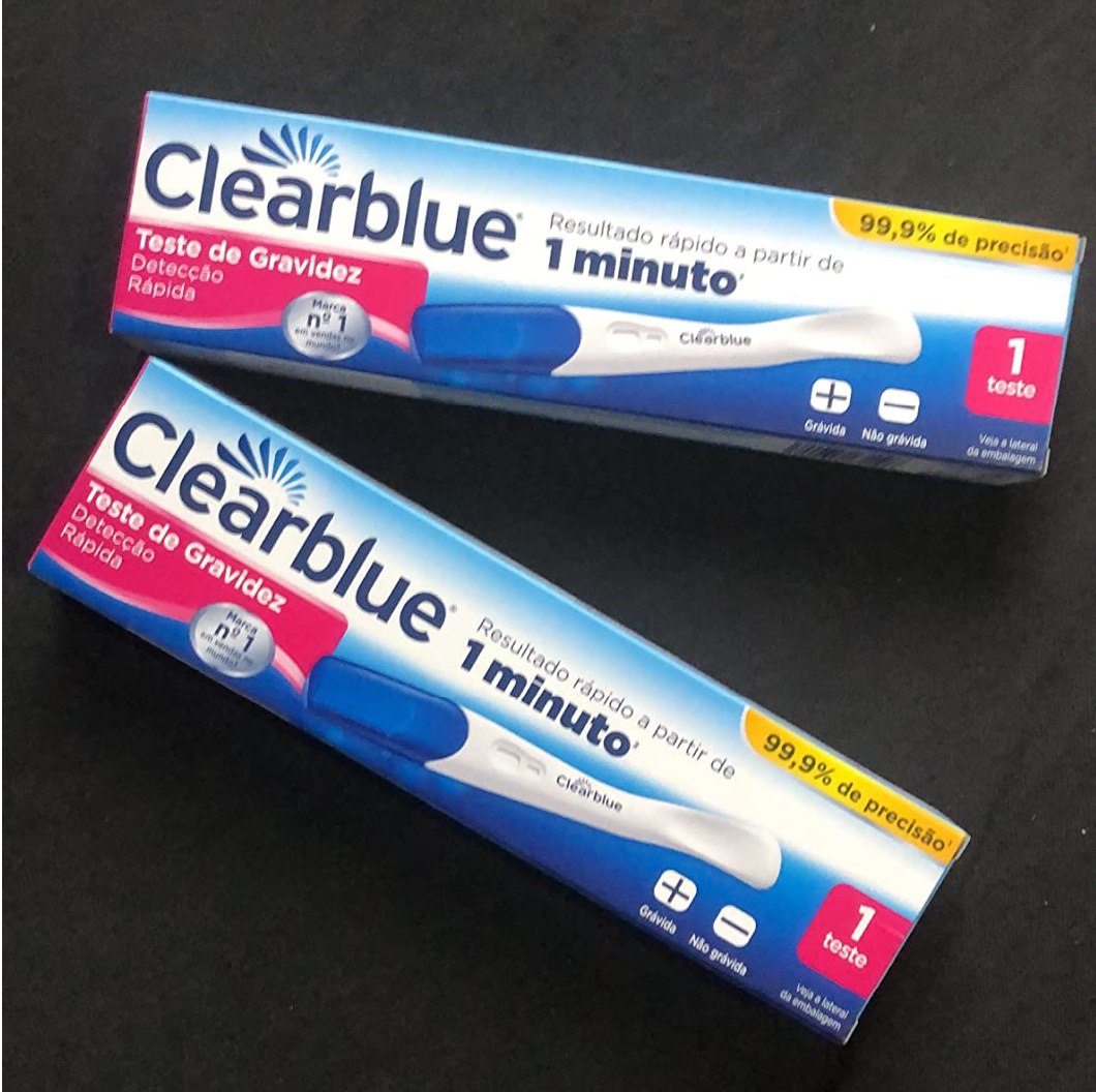 Teste de Gravidez Clearblue Detecção Rápida 1 Unidade
