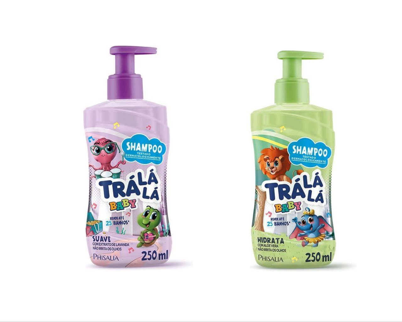 Trá Lá Lá Shampoo Hidrata Personagem Baby 200 Ml