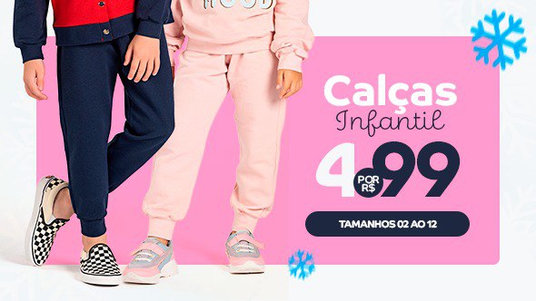4 CALÇAS INFANTIS do 1  ao  12