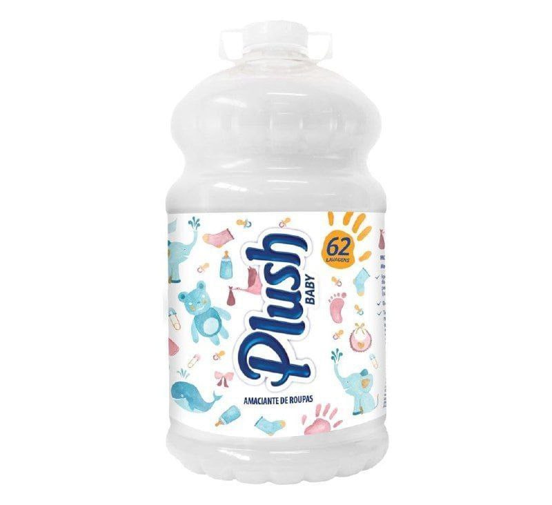 Amaciante De Roupas e Tecidos Plush Baby Hipoalergênico 5L