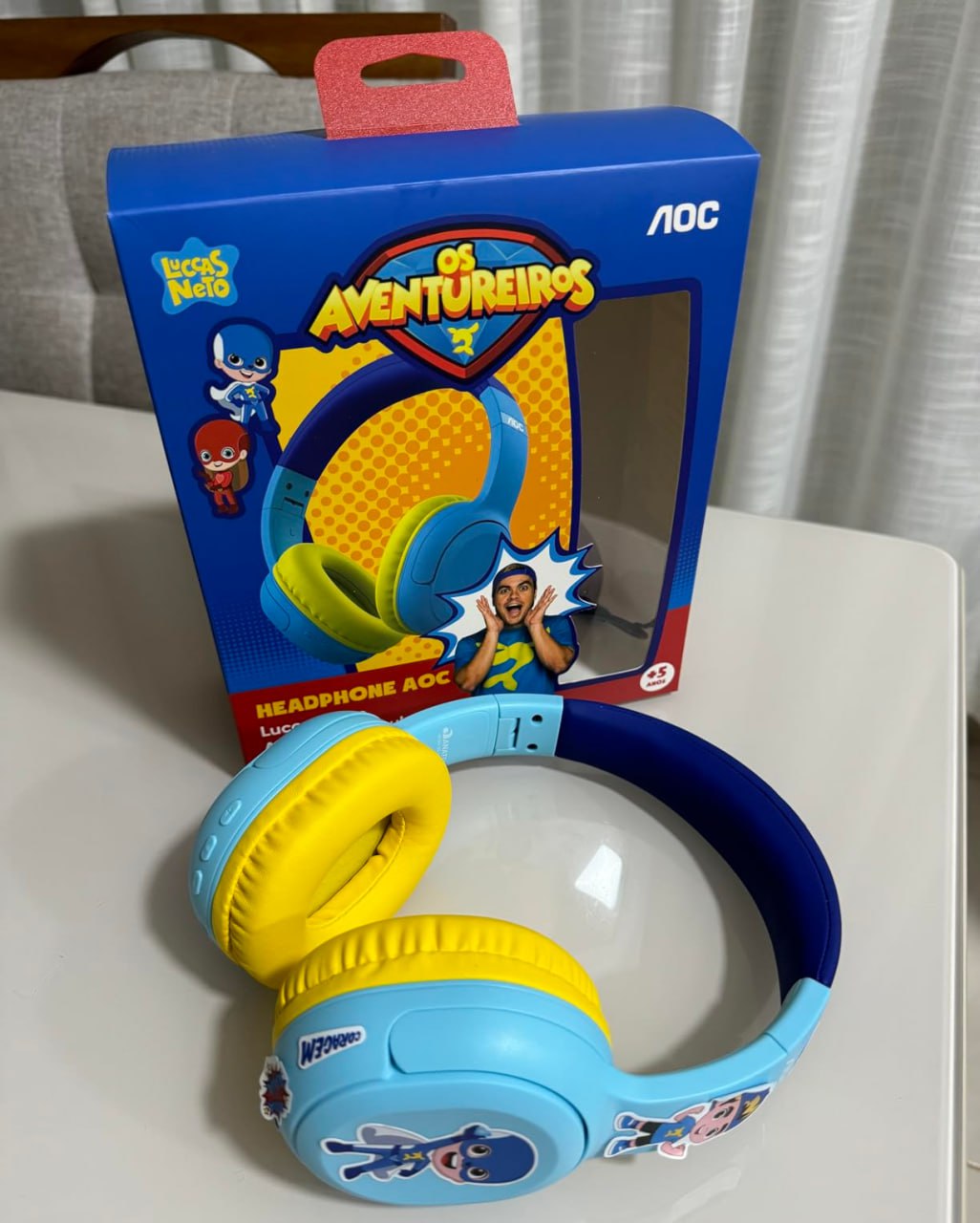BAIXOU MUITO 🤏🏼 Olha só que tuuudo 😍 Tem bateria de longa de duração e volume limitado‼️
