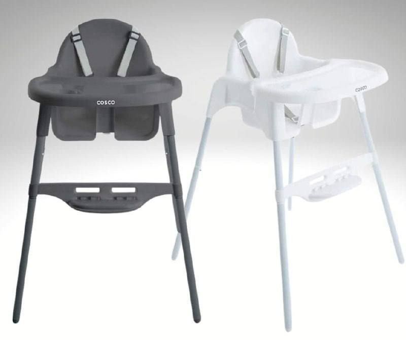 Cadeira de Refeição Cook Cosco (Cinza ou Branco)