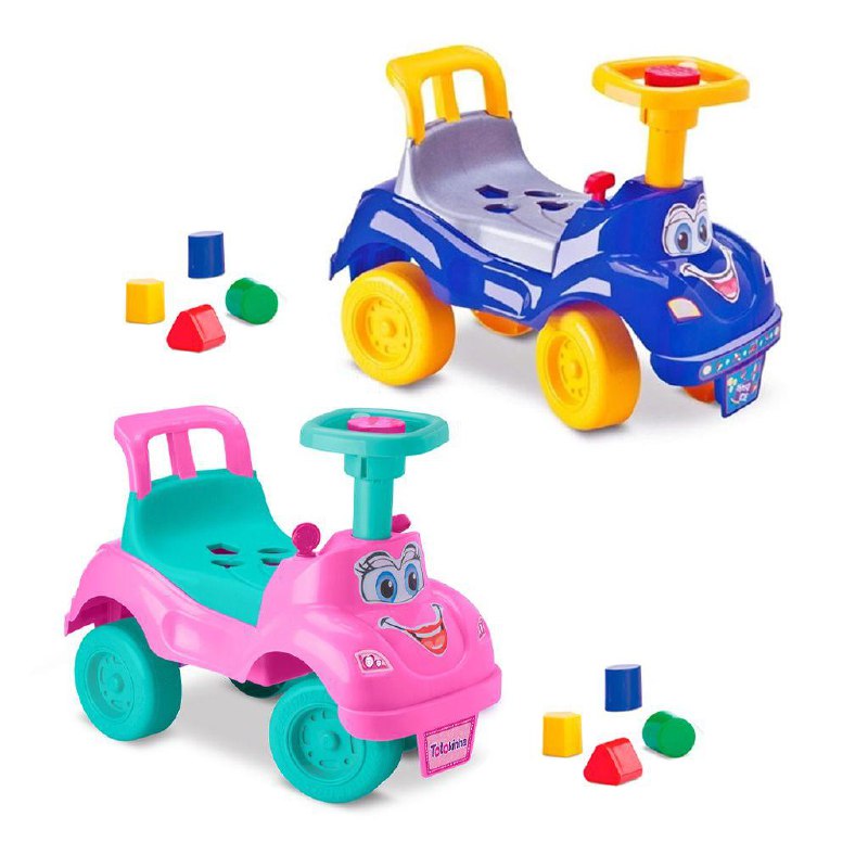 Carrinho Andador Totokinha Bolinha - Cardoso Toys