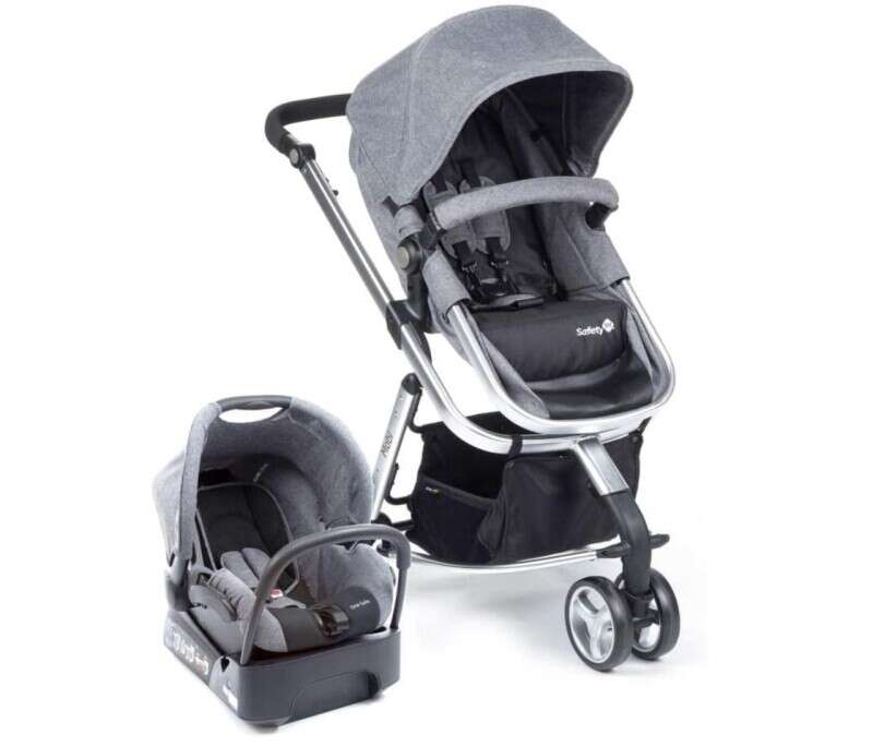Carrinho + Bebê conforto + Base veicular
