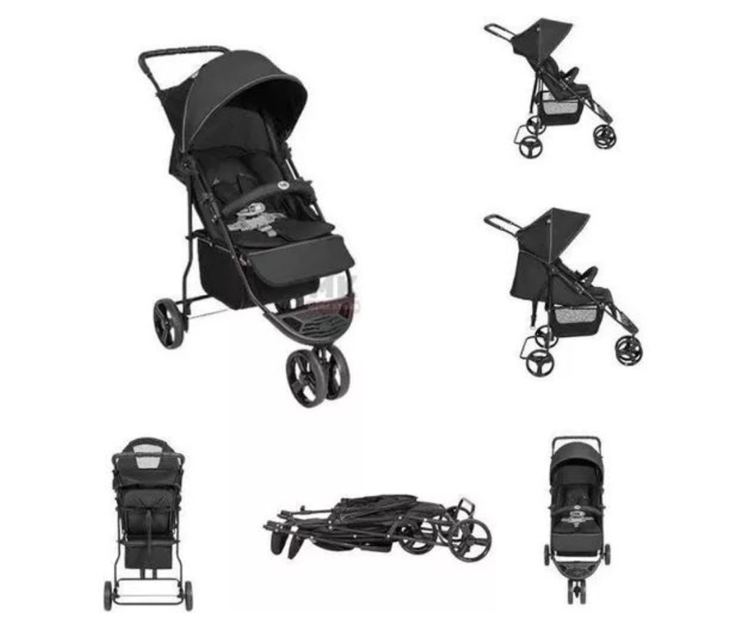 Carrinho de bebê 3 rodas Tutti Baby Horus