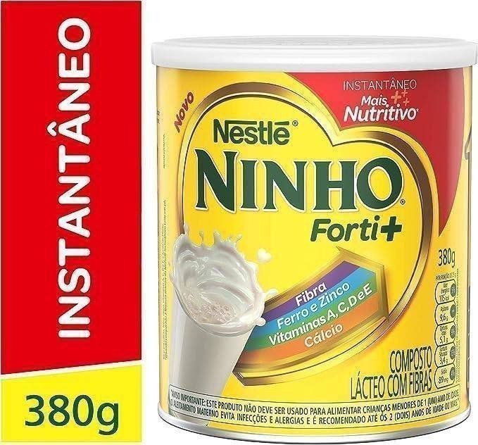 Composto Lácteo, Nestlé, Ninho, Forti+, Lata, 380g
