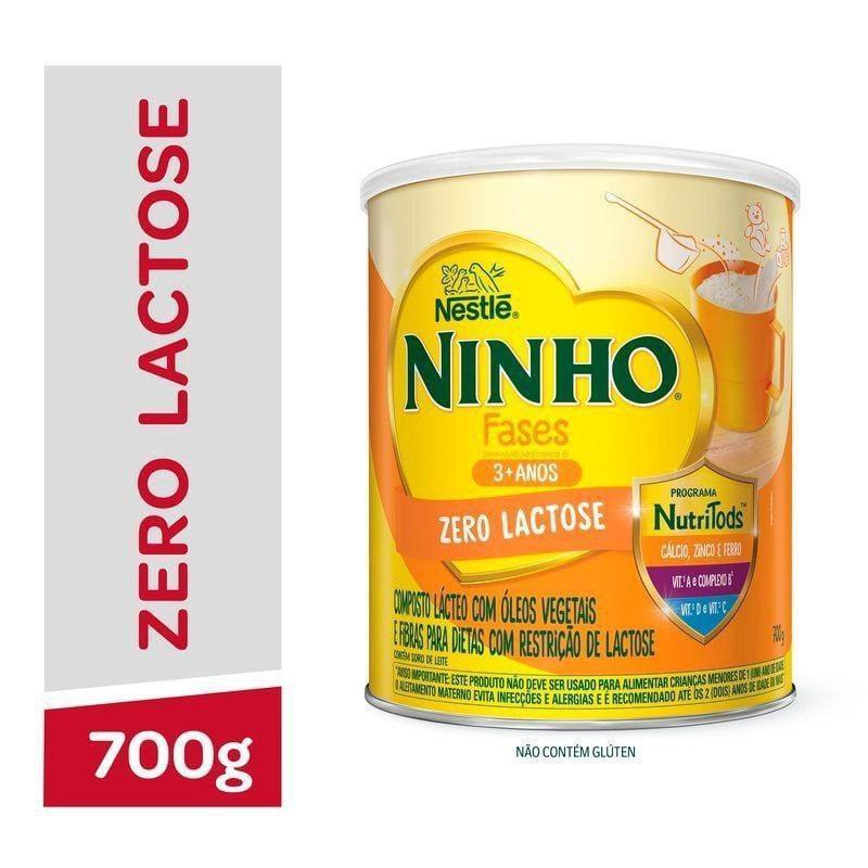 Composto Lácteo Ninho Fases Zero Lactose 700g