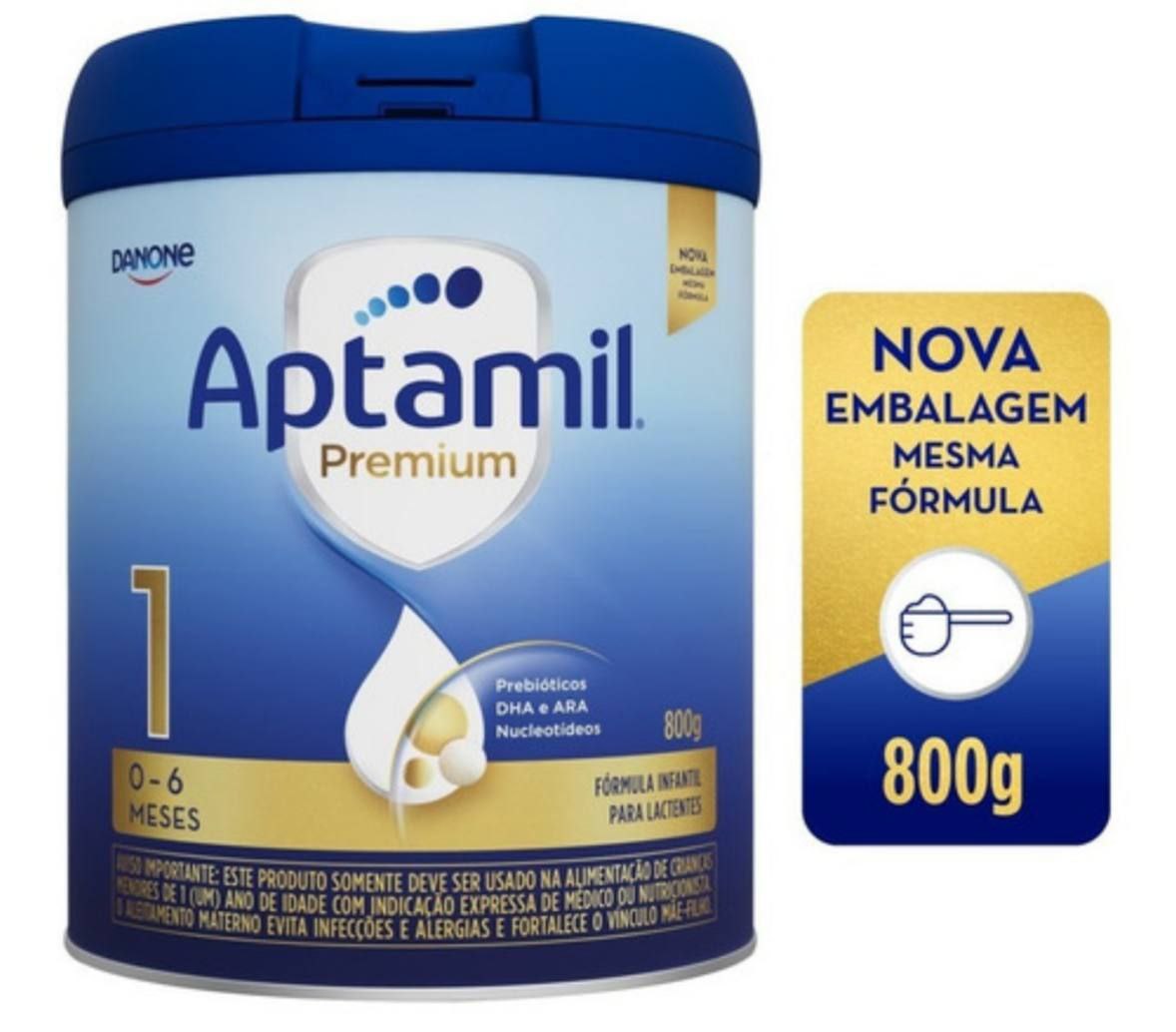 Fórmula Infantil Danone Premium 1 800g Aptamil
