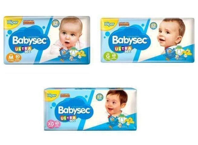 Fralda Babysec UltraSec Galinha Pintadinha