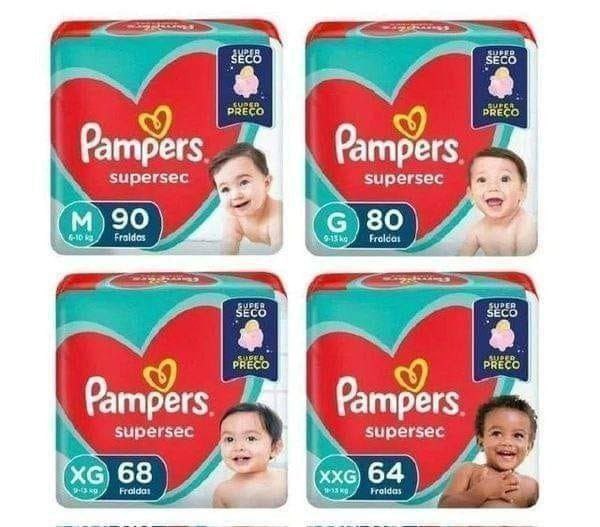 Fralda Pampers Supersec