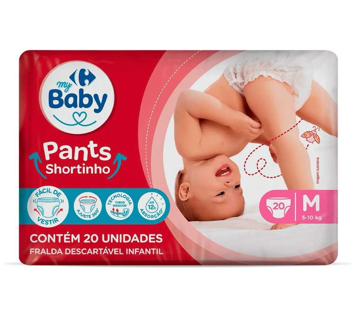 Fralda Pants Carrefour My Baby M 20 Unidades