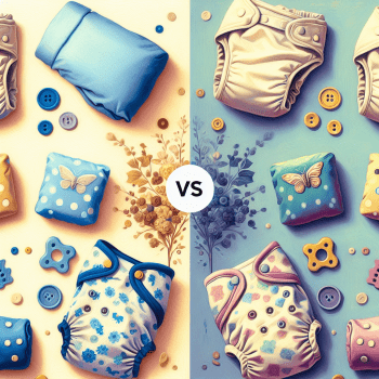 Fraldas de pano x fraldas descartáveis - Qual a melhor opção?