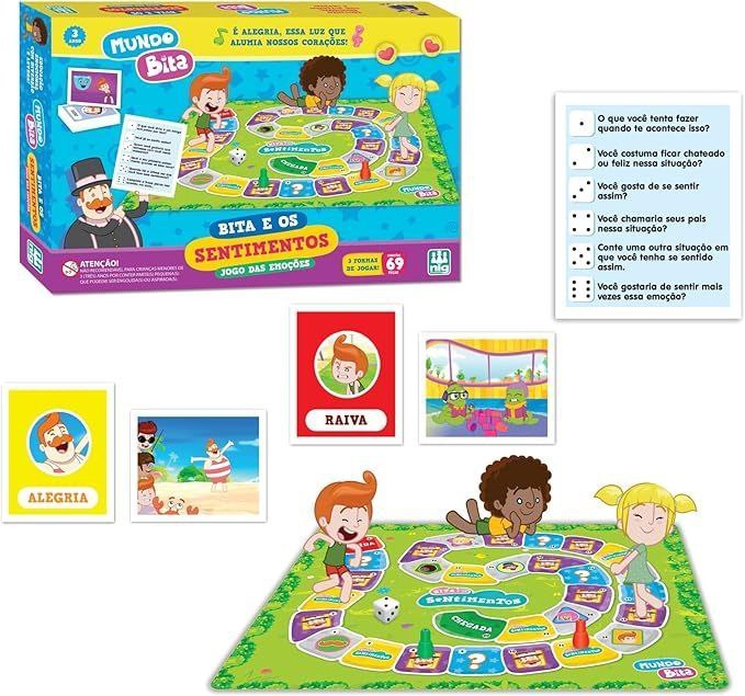 Jogo das Emoções Bita e os Sentimentos, Nig Brinquedos