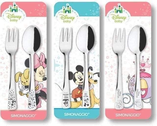 Jogo de Talheres Infantil Disney , Simonaggio, Inox