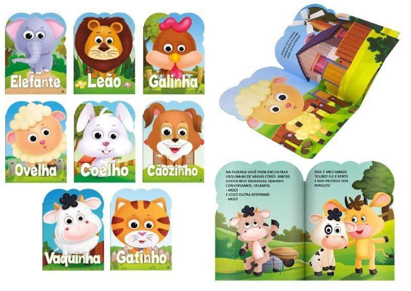 Kit Olha Quem Sou com 8 Livros - Capa Flexível