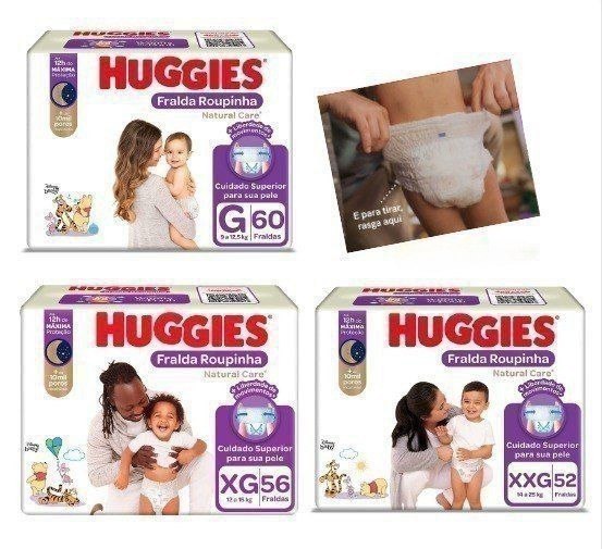 ⭐️Linha Premium da Huggies⭐️