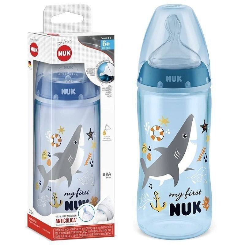 Mamadeira My1St S2 Boy - NUK, Azul, 300 ml