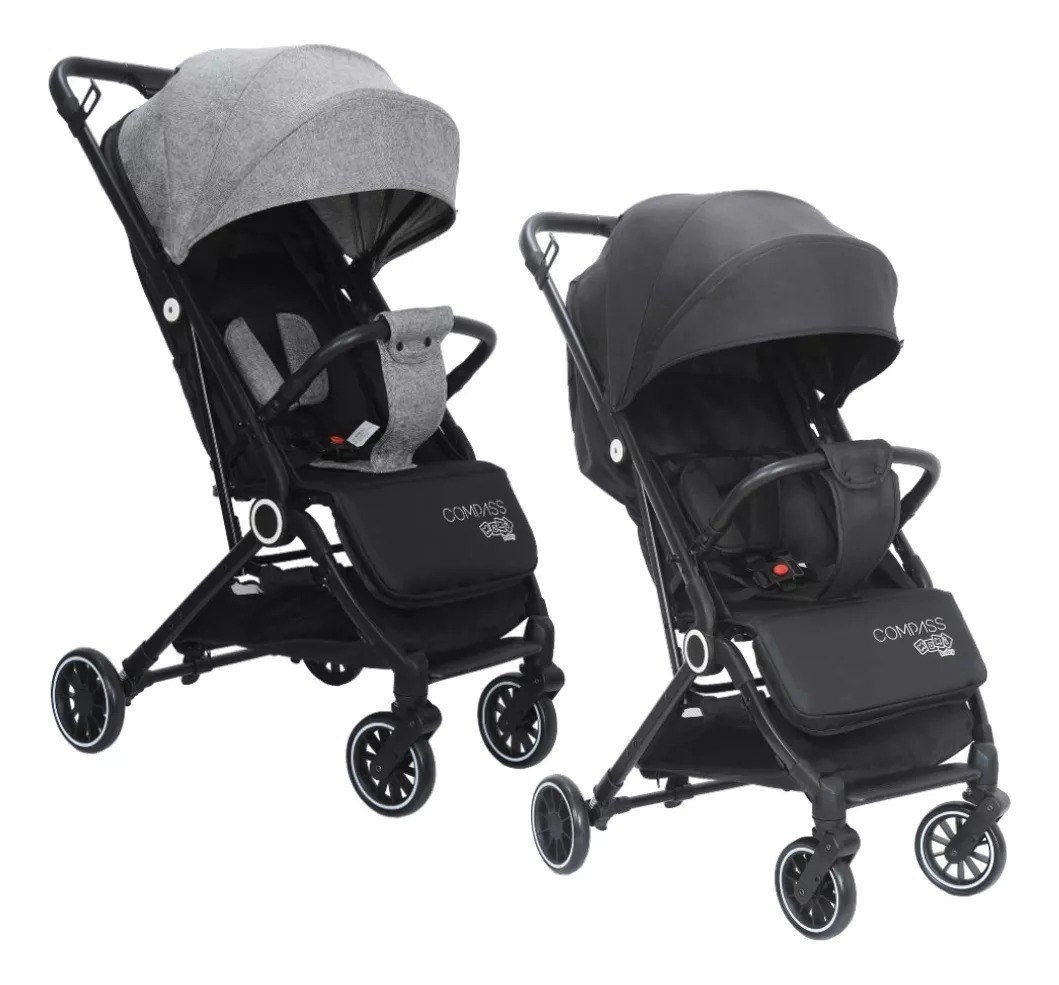 Maxi Baby Carrinho de Bebê Passeio Vira Berço COMPASS