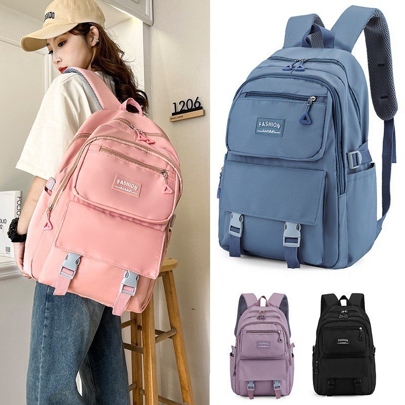 Mochila Feminina Escolar Passeio Grande Capacidade Impermeável