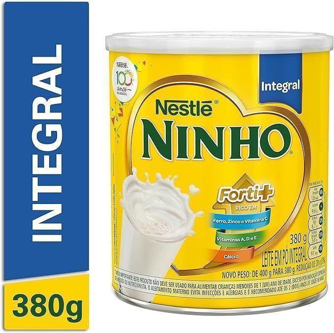 Ninho - Leite em Pó, Integral, 380g