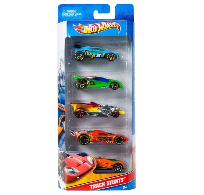 Pacote 5 Carros Sortidos Hot Wheels Mattel Multicor Não é Possível Escolher As Cores Em 